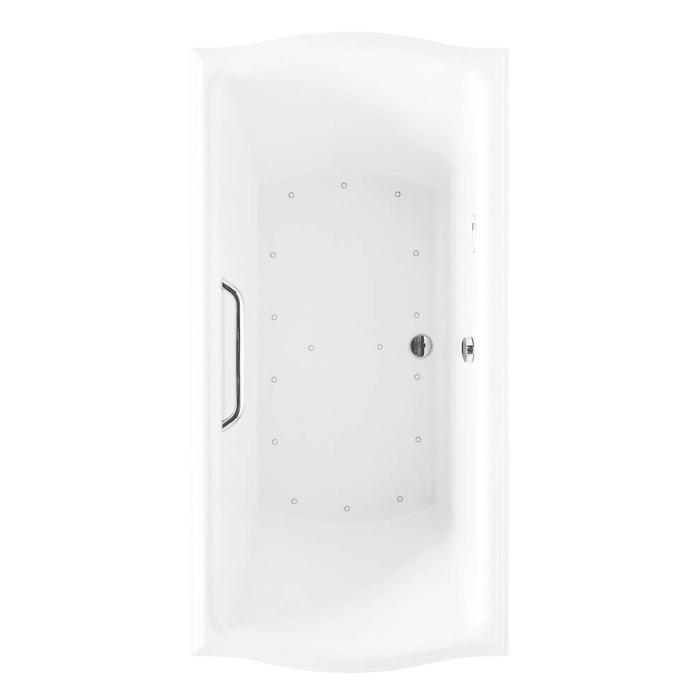 Acrylic Airbath Clayton 7236 Cotton Pn Grab Bar R Blower