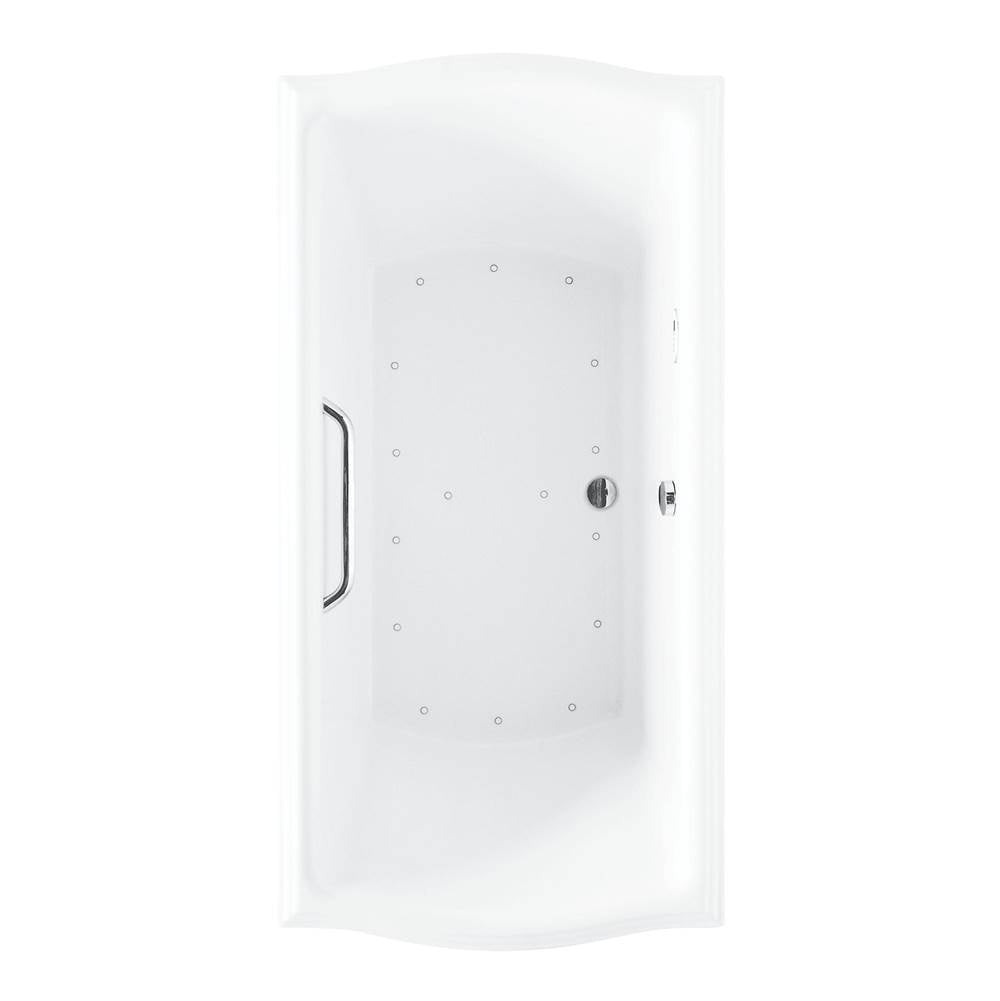 Acrylic Airbath Clayton 6636 Cotton Pn Grab Bar R Blower