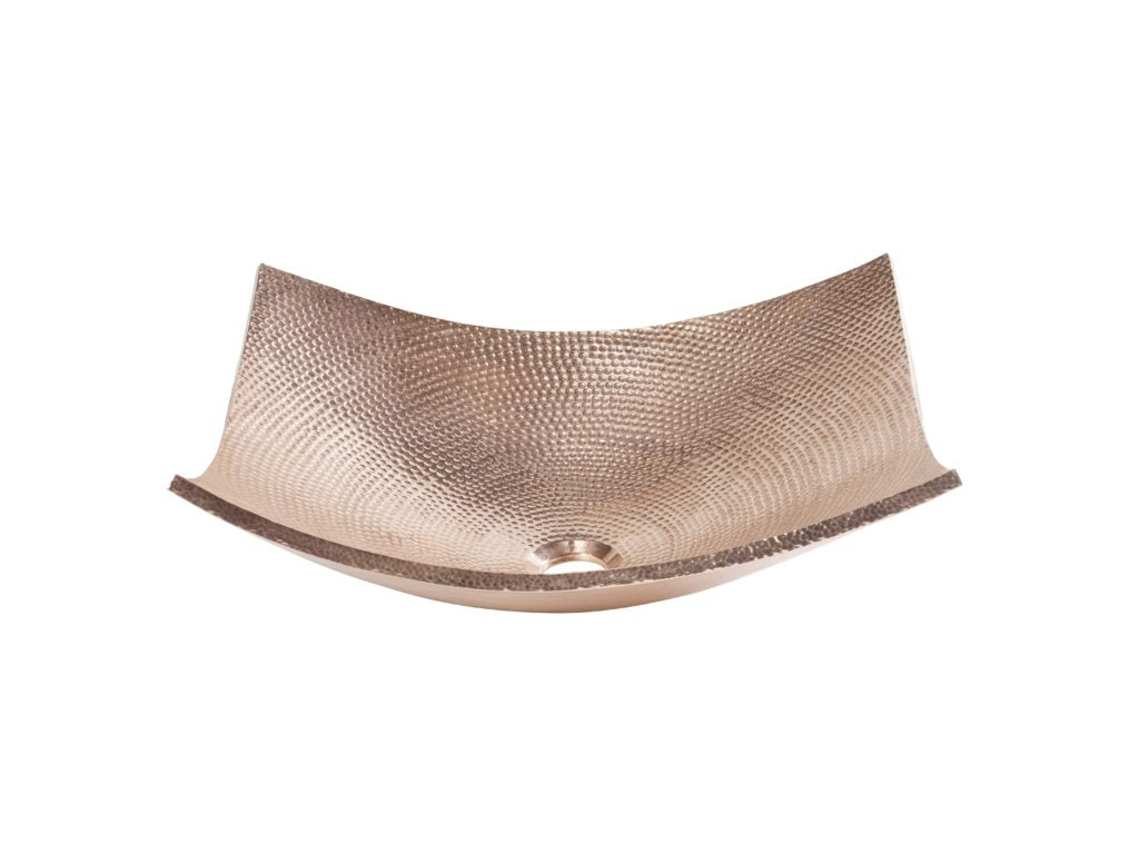 Thompson Traders NSC-RG Arandas Bathroom Sink in Polished Rose Gold
(Hammered)