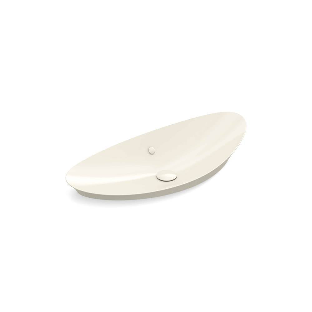 Veil 38-1/2" oval vessel bathroom sink