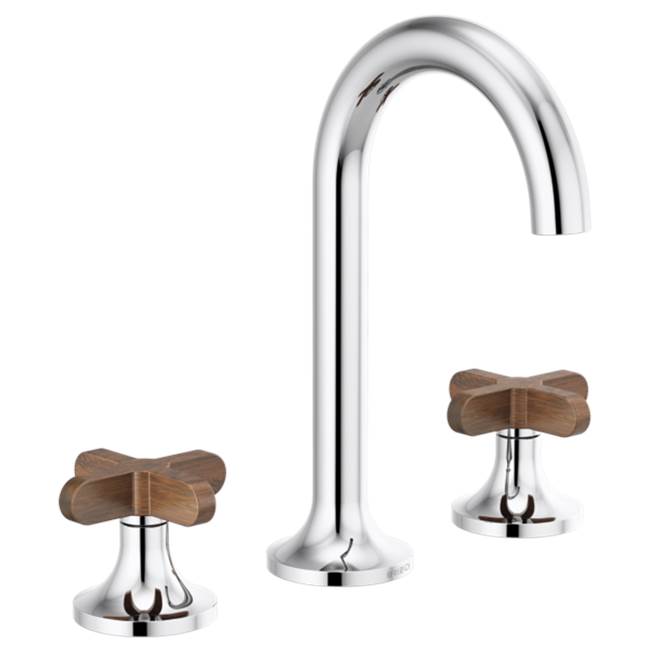 Invari  Widespread Lavatory Faucet with Arc Spout - Less Handles 1.5 GPM