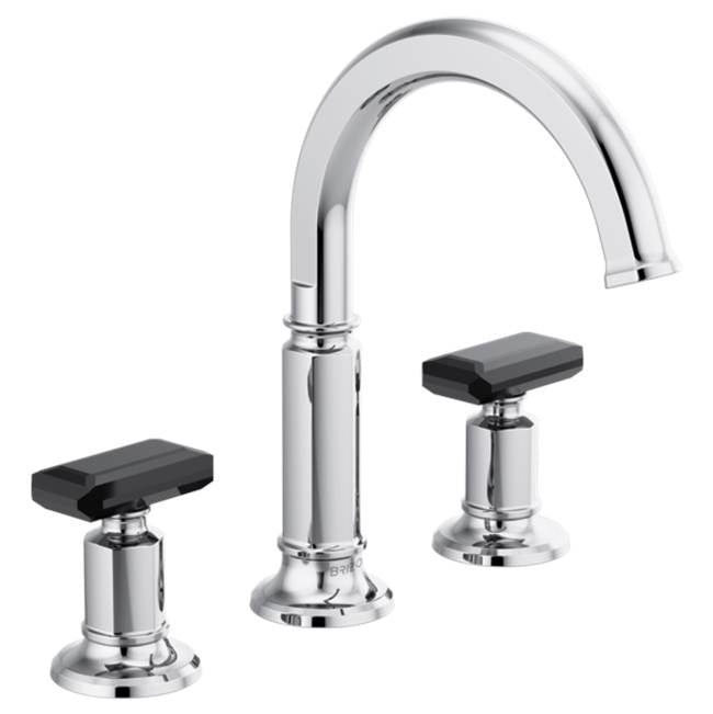 Invari  Widespread Lavatory Faucet with Arc Spout - Less Handles 1.2 GPM