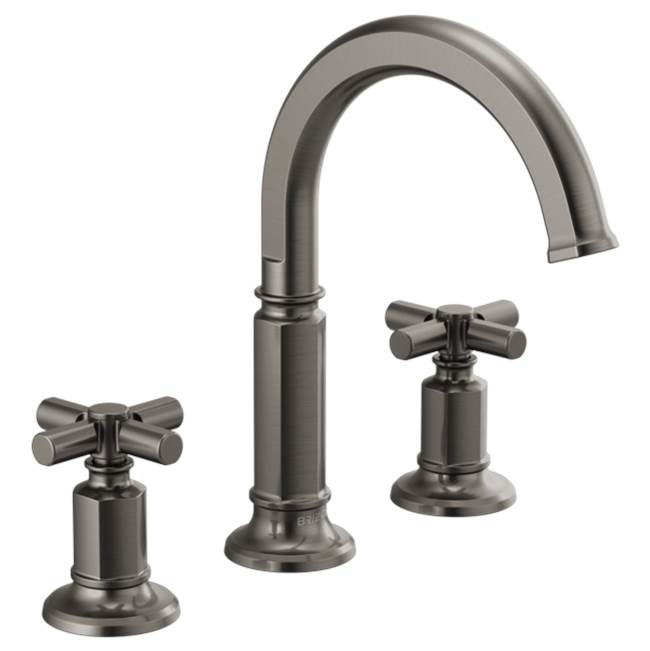 Invari  Widespread Lavatory Faucet with Arc Spout - Less Handles 1.2 GPM