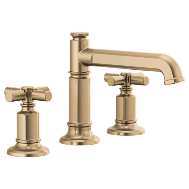 Invari  Widespread Lavatory Faucet with Column Spout - Less Handles 1.2 GPM