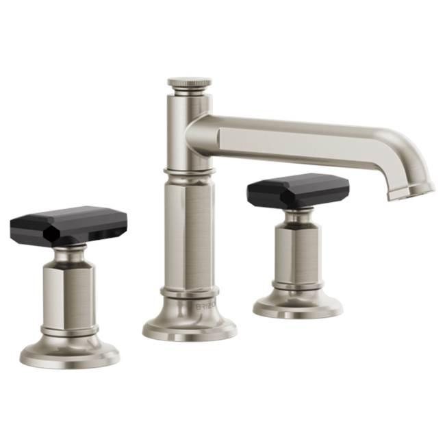 Invari  Widespread Lavatory Faucet with Angled Spout - Less Handles 1.5 GPM