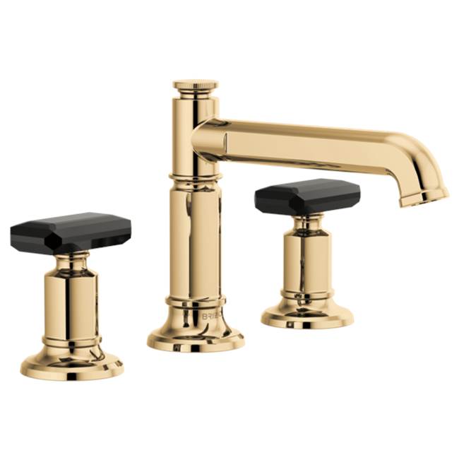 Invari  Widespread Lavatory Faucet with Column Spout - Less Handles 1.2 GPM