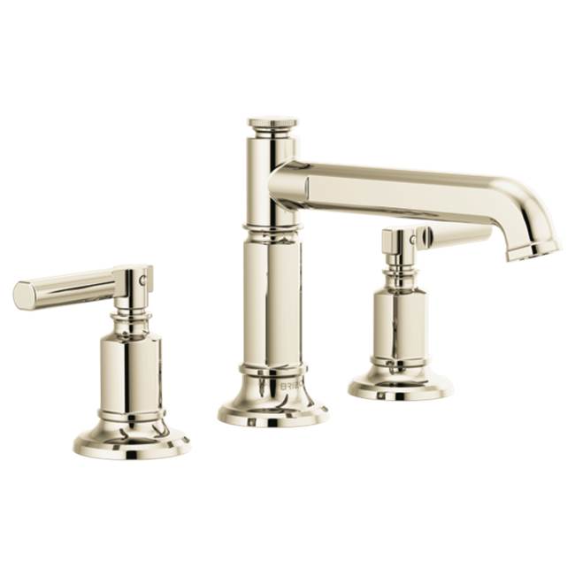 Invari  Widespread Lavatory Faucet with Column Spout - Less Handles 1.2 GPM