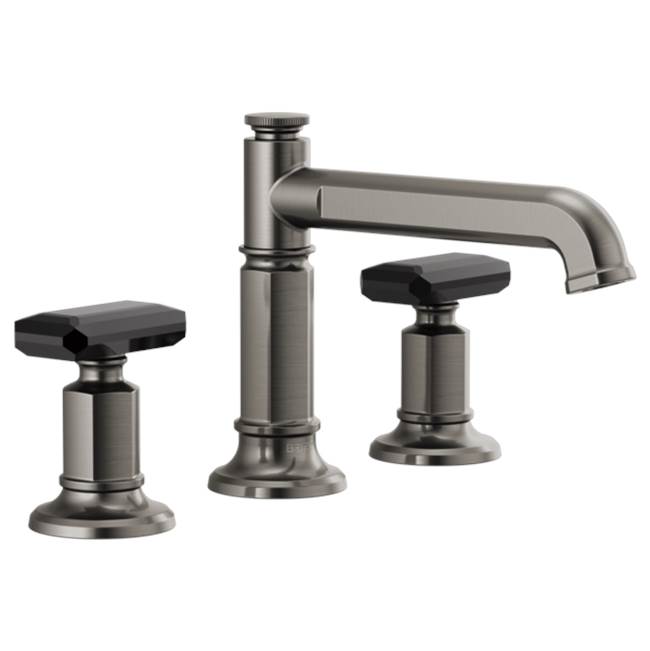 Invari  Widespread Lavatory Faucet with Angled Spout - Less Handles 1.5 GPM