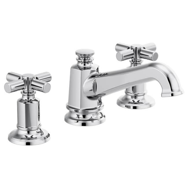 Invari  Widespread Lavatory Faucet with Angled Spout - Less Handles 1.2 GPM