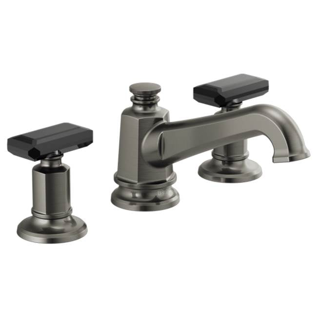 Invari  Widespread Lavatory Faucet with Angled Spout - Less Handles 1.2 GPM