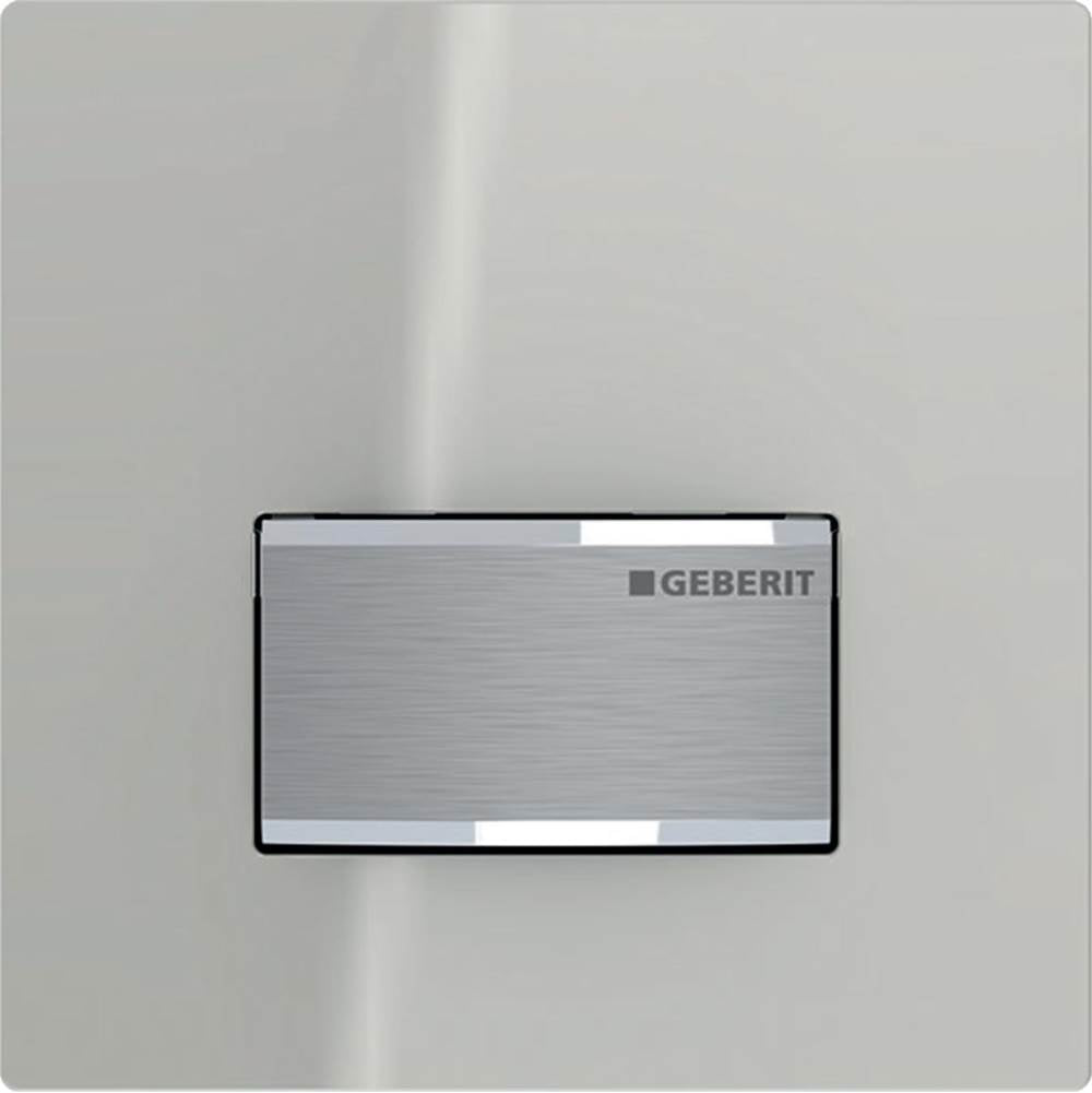 Urinal Flush Control With Pneumatic Flush Actuation, Actuator Plate Type 50: Brushed Chrome