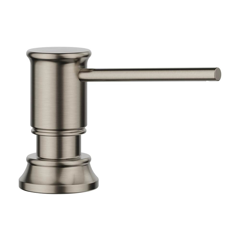 Empressa Soap Dispenser - Satin Dark Steel