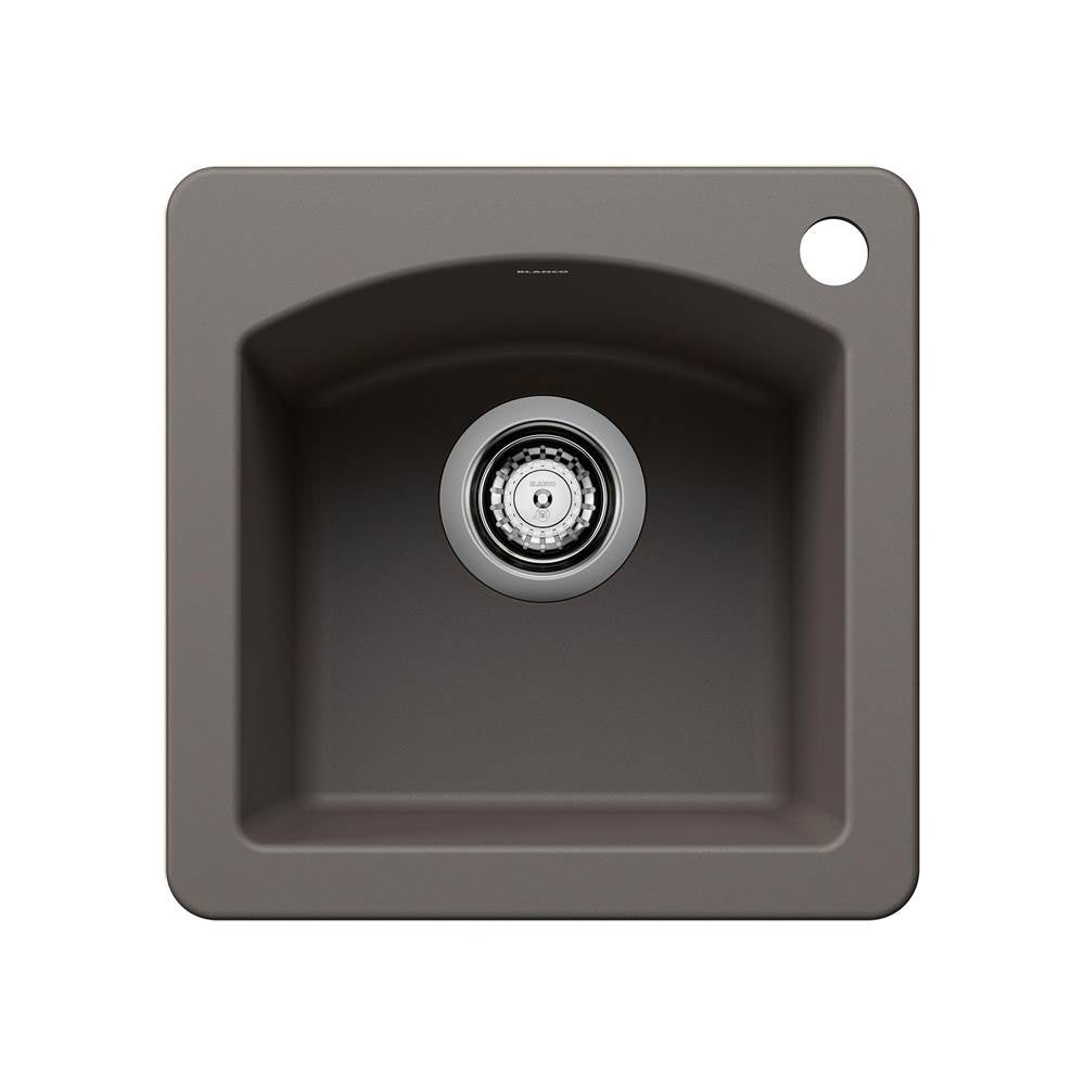 Diamond SILGRANIT 15' Dual Mount Bar Sink - Volcano Gray