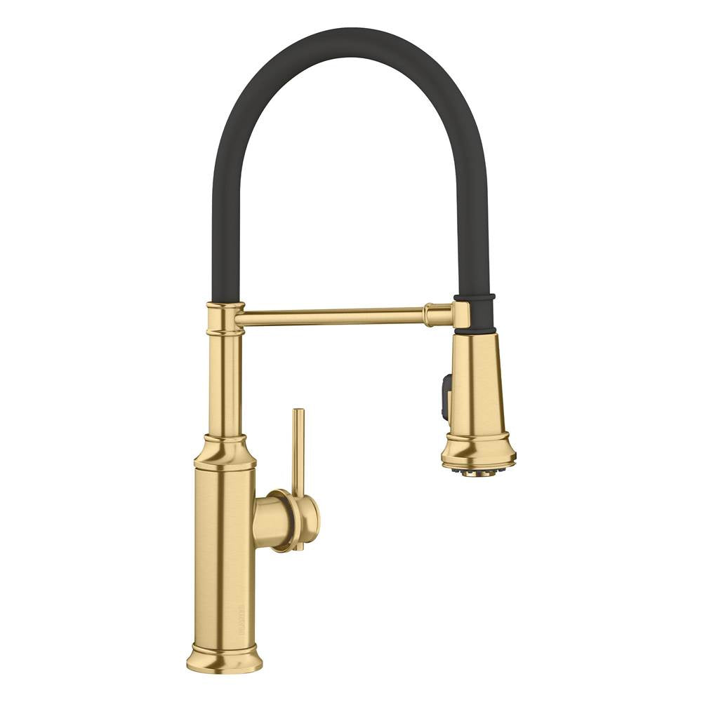 Empressa Semi-Pro Pull-Down Dual-Spray Kitchen Faucet - Matte Black
