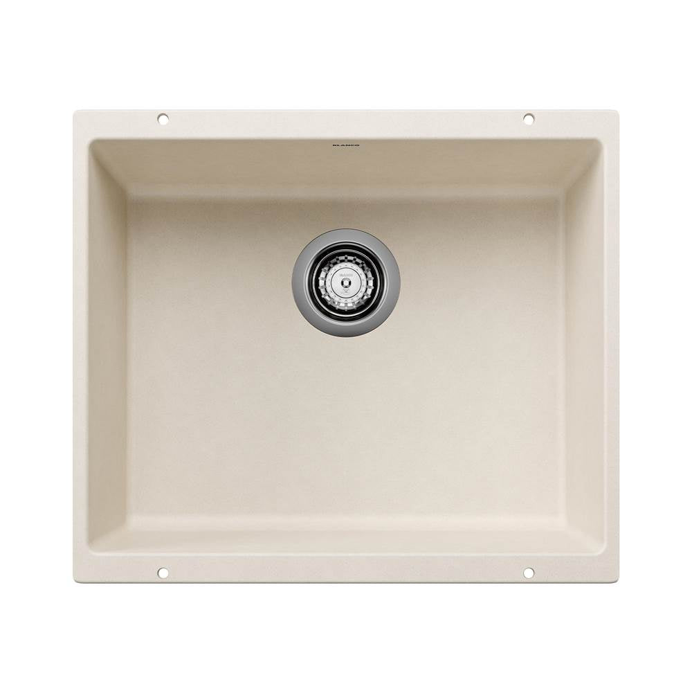 Precis SILGRANIT 21" Single Bowl Undermount Kitchen Sink - Volcano Gray