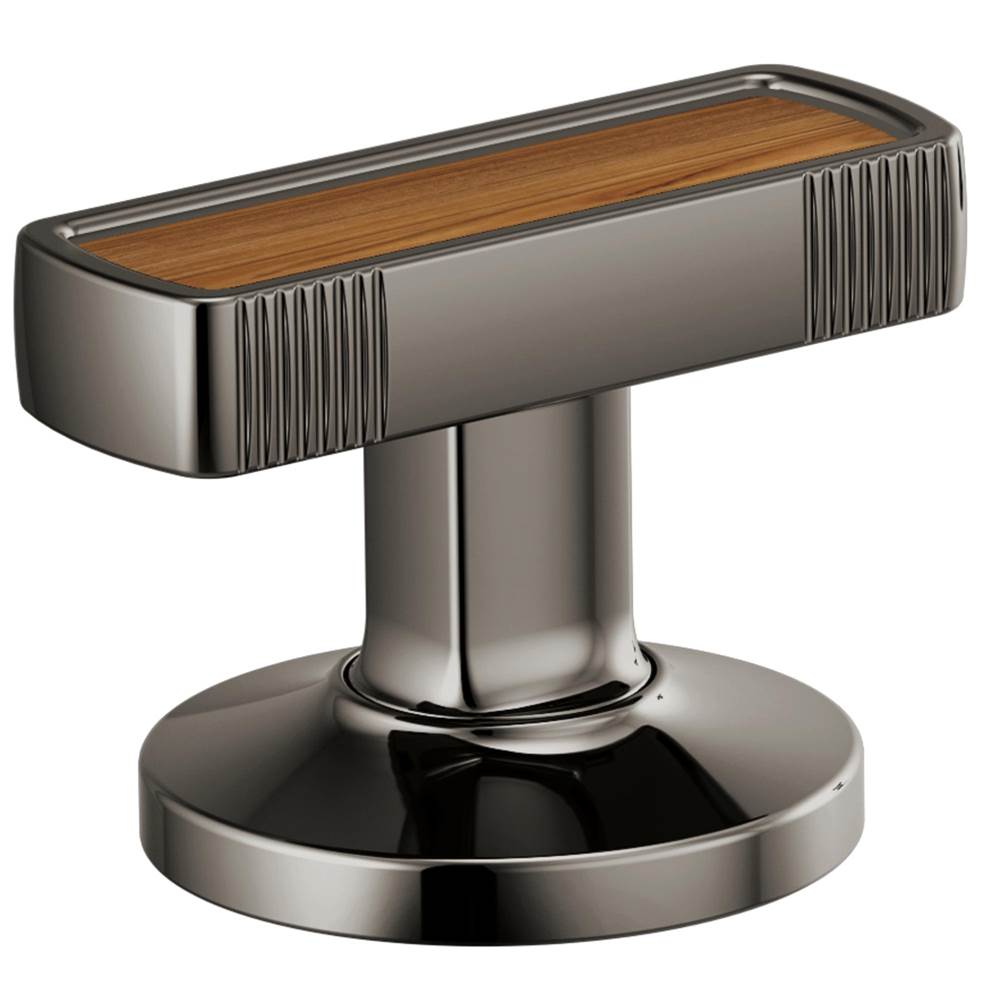 Kintsu  Widespread Lavatory Knob with Wood Inlay Handle Kit