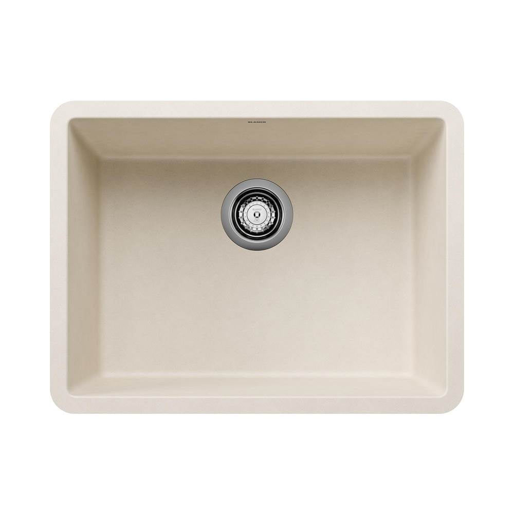 Precis SILGRANIT 24" Single Bowl Undermount Kitchen Sink - Volcano Gray