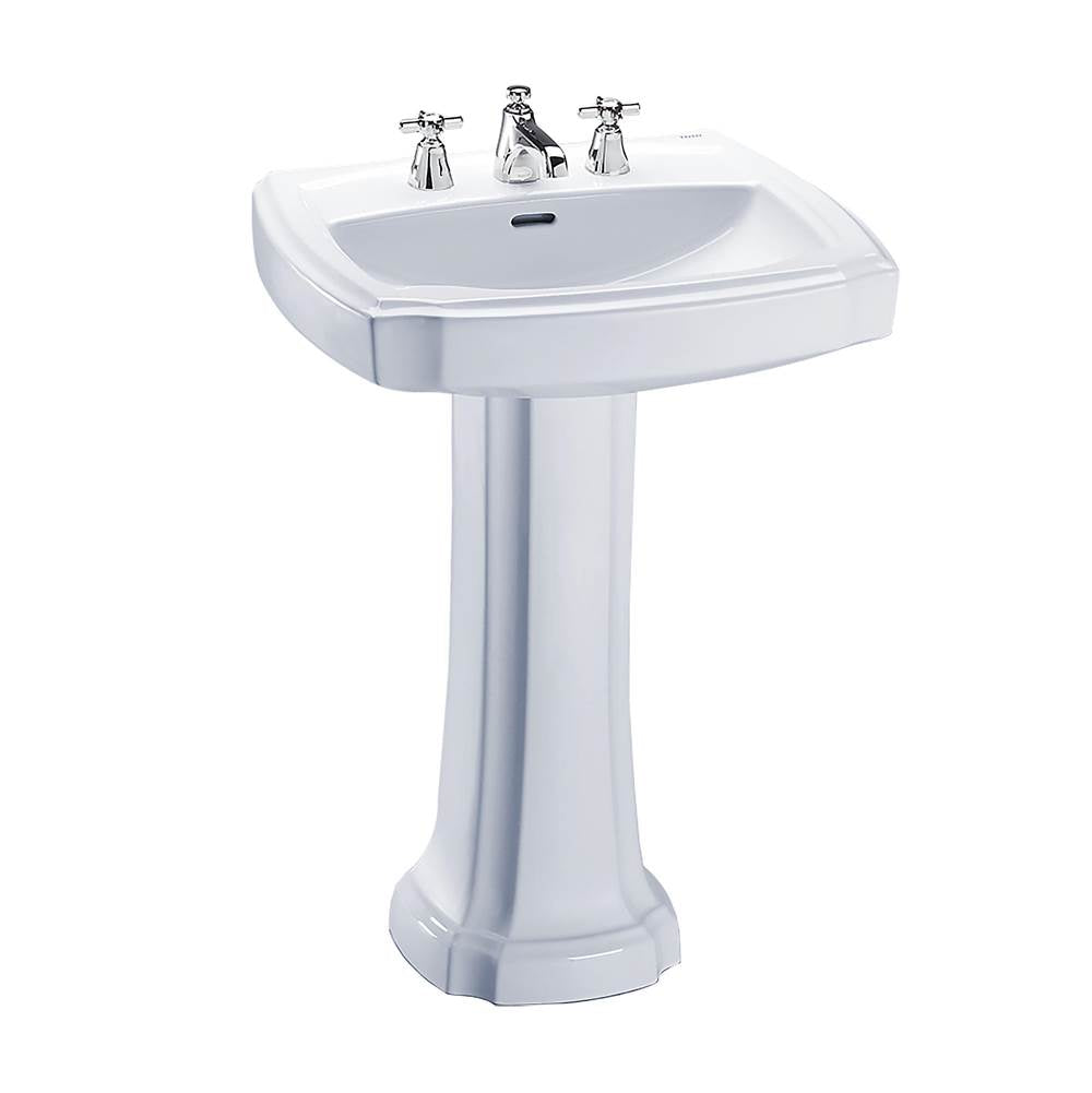 Guinevere 1-Hole 24-3/8" Lav And Ped-Cotton