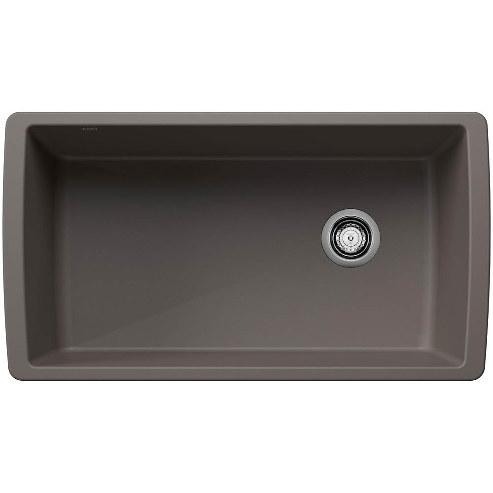 Diamond SILGRANIT 33" Super Single Undermount Kitchen Sink - Volcano Gray