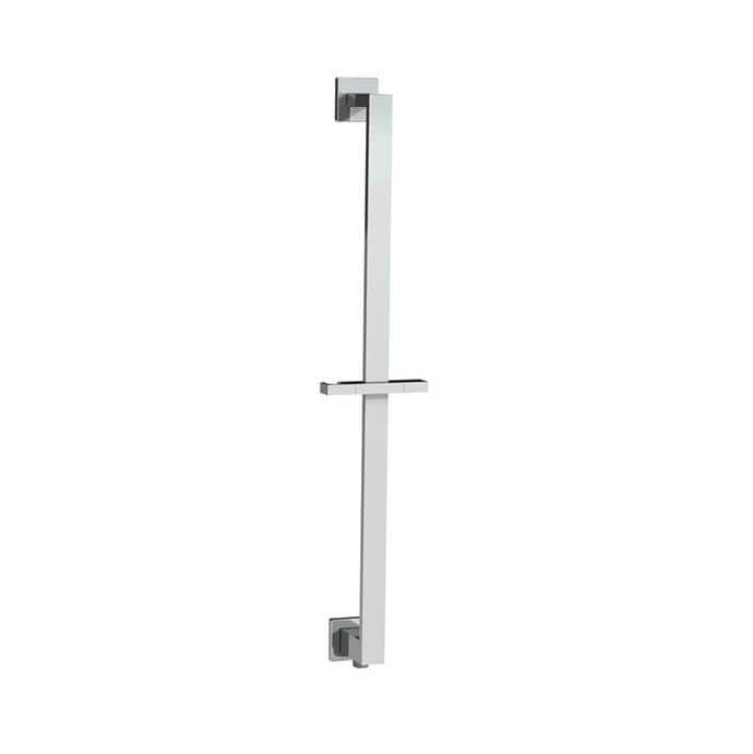 Wall Mounted Shower Rail with Bottom Outlet Integral Waterway – Rectangular