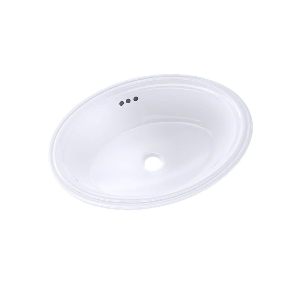 Toto  Dartmouth  17-1/4" X 12-7/8" Oval Undermount Bathroom Sink, Cotton White