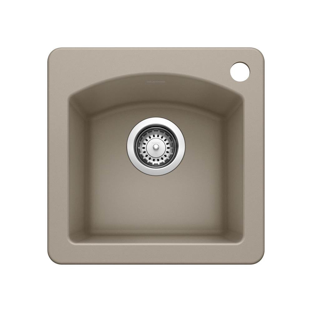 Diamond SILGRANIT 15' Dual Mount Bar Sink - Volcano Gray