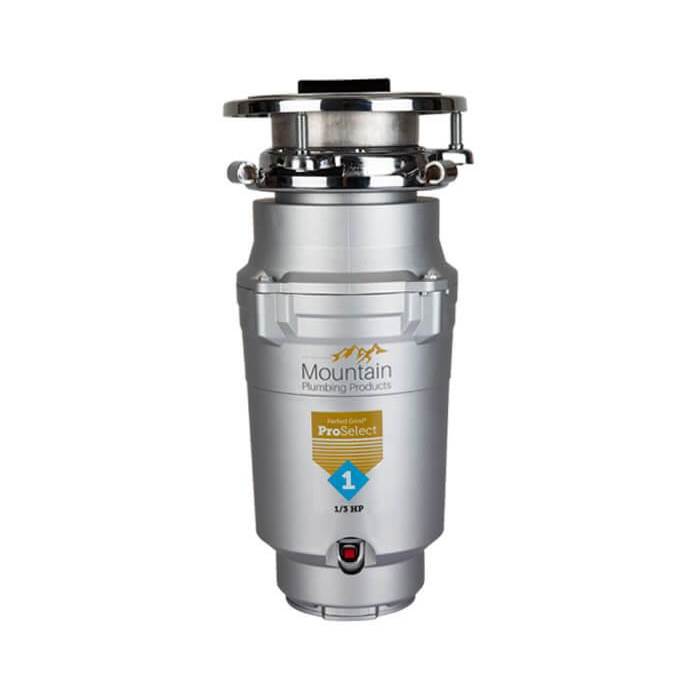 Perfect Grind  ProSelect 1 Waste Disposer – Continuous Feed 3-Bolt Mount 1/3 HP