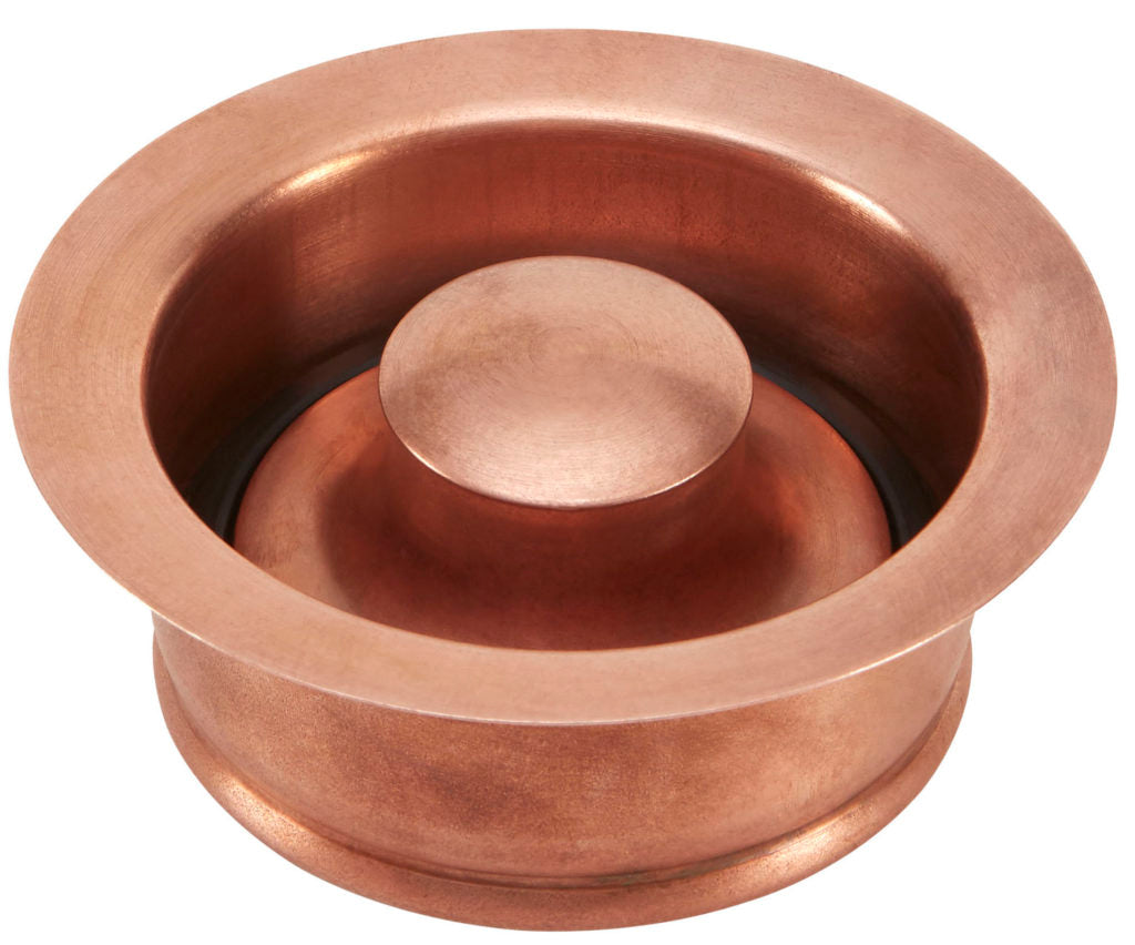 Thompson Traders TDD35-PC Disposal Flange & Stopper Kitchen Sink Drain in Rose Gold