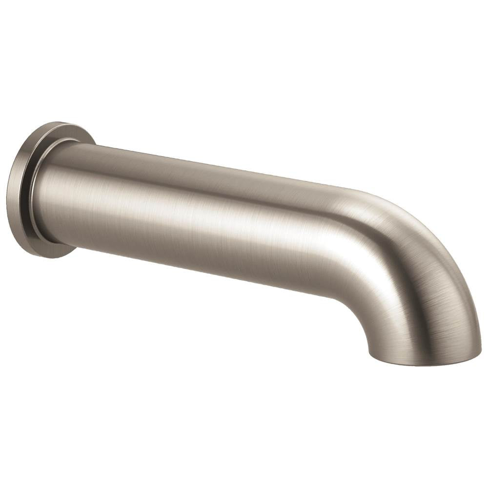 Universal Showering Linear Round Non-Diverter Tub Spout
