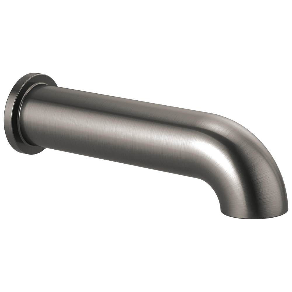 Universal Showering Linear Round Non-Diverter Tub Spout