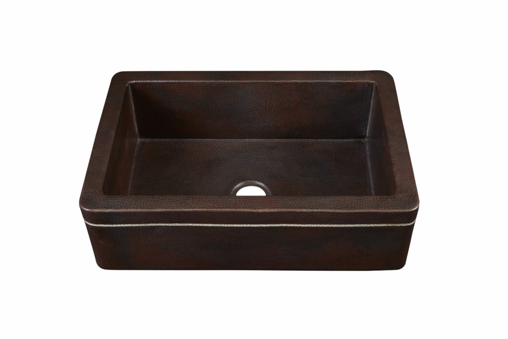Thompson Traders 2KS-SL Kahlo Kitchen Sink in Aged Copper
(Hammered)