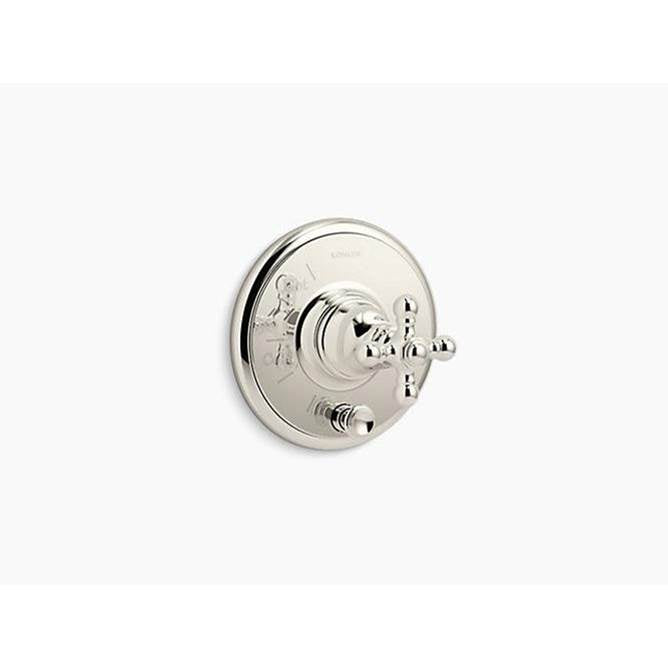 Artifacts  Rite-Temp  valve trim with push-button diverter and cross handle