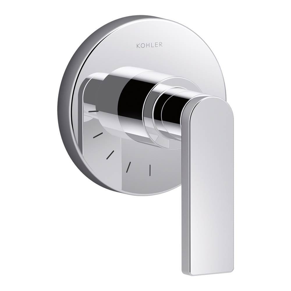 Composed  MasterShower  volume control valve trim with lever handle