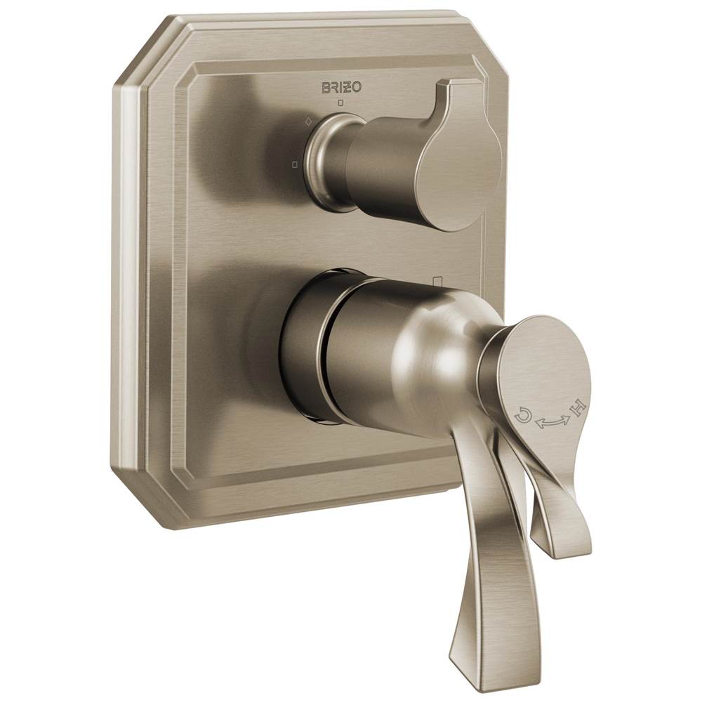 Virage  TempAssure Thermostatic Valve with Integrated 3-Function Diverter Trim