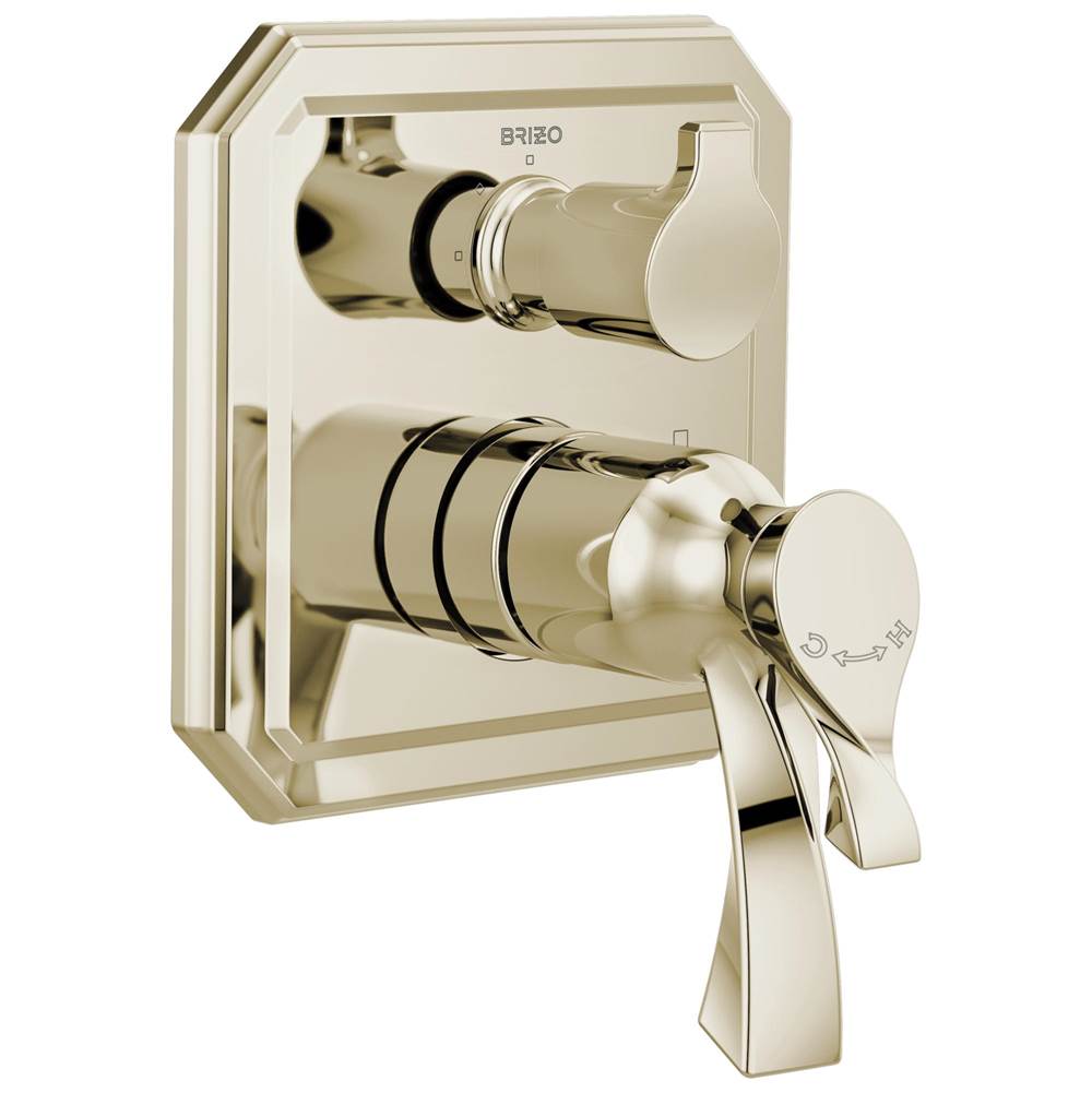 Virage  TempAssure Thermostatic Valve with Integrated 3-Function Diverter Trim