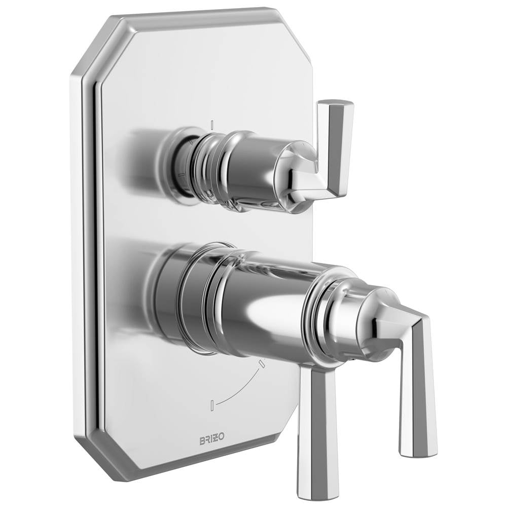 Beauclere TempAssure  Thermostatic Valve with Integrated 3-Function Diverter Trim