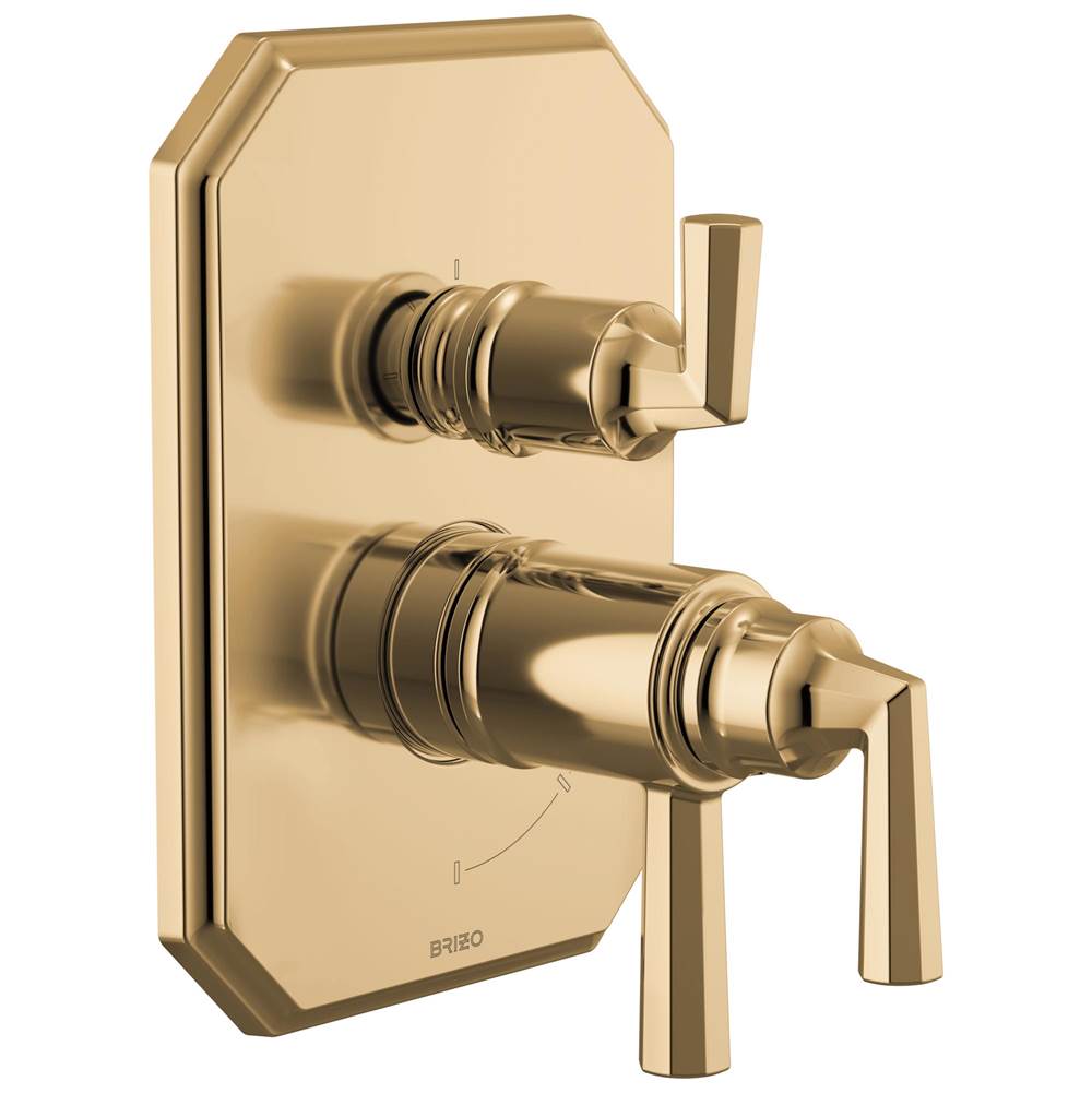 Beauclere TempAssure  Thermostatic Valve with Integrated 3-Function Diverter Trim