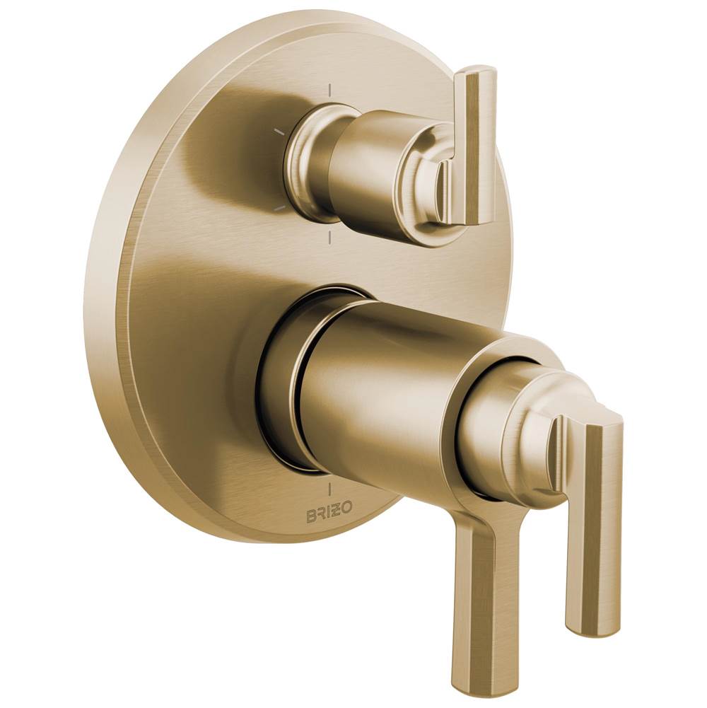 Levoir Tempassure  Thermostatic Valve With Integrated 6-Function Diverter Trim