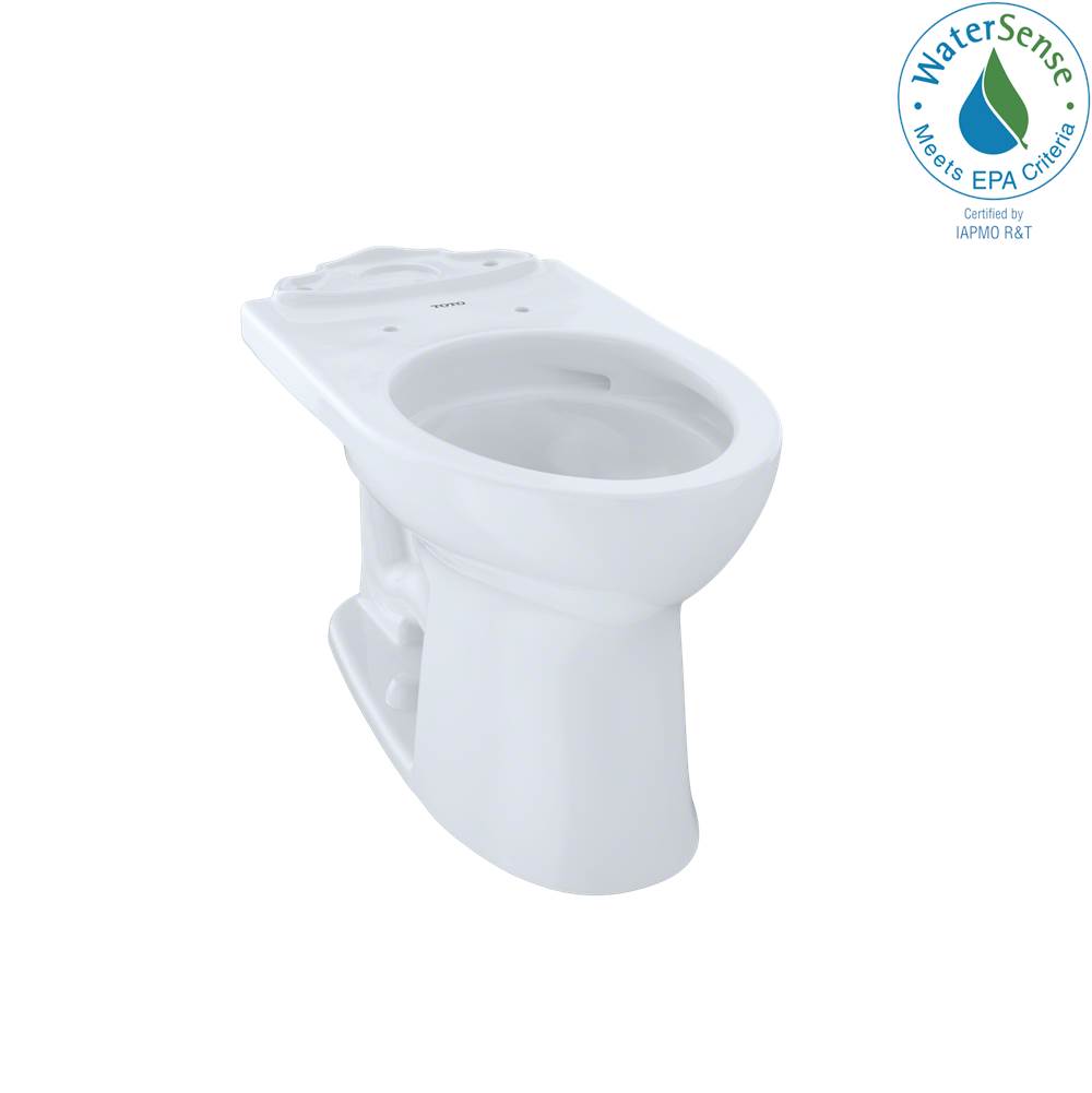 Toto  Drake  Ii Universal Height Elongated Toilet Bowl With Cefiontect, Cotton White