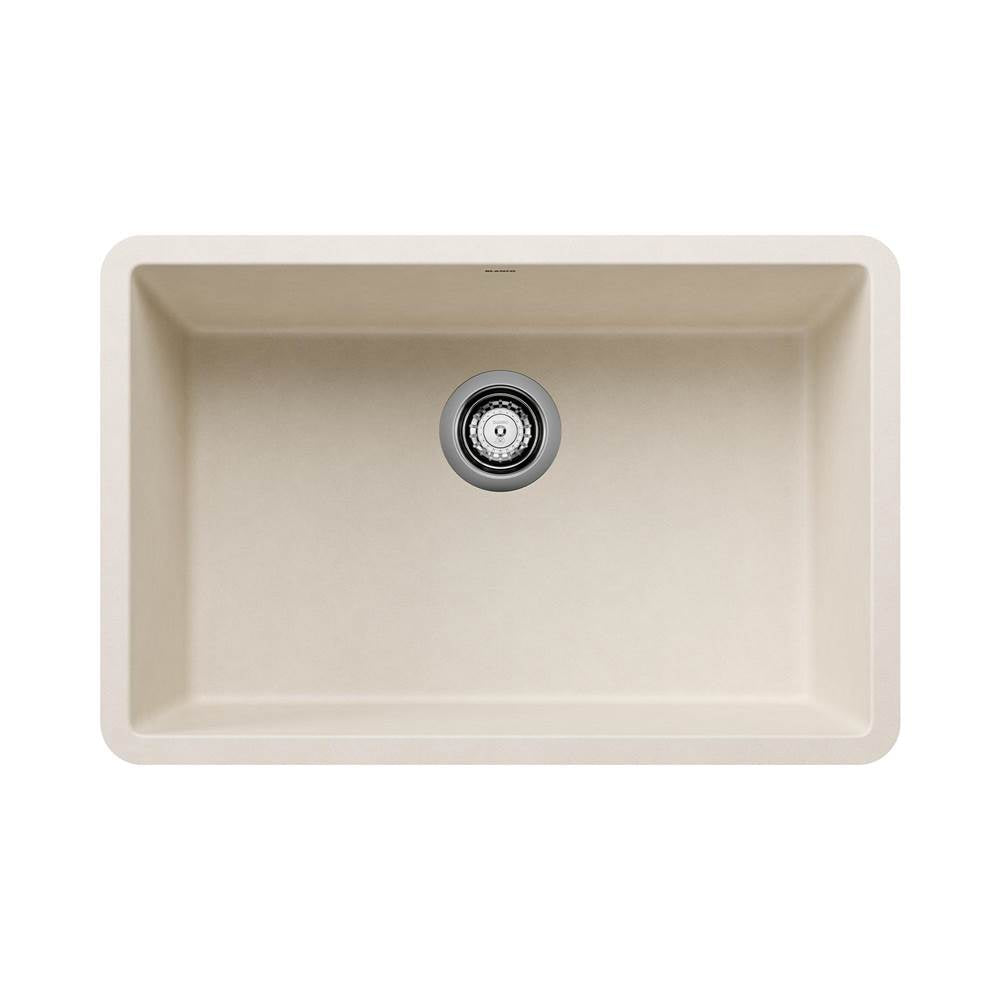Precis SILGRANIT 27" Single Bowl Undermount Kitchen Sink - Volcano Gray