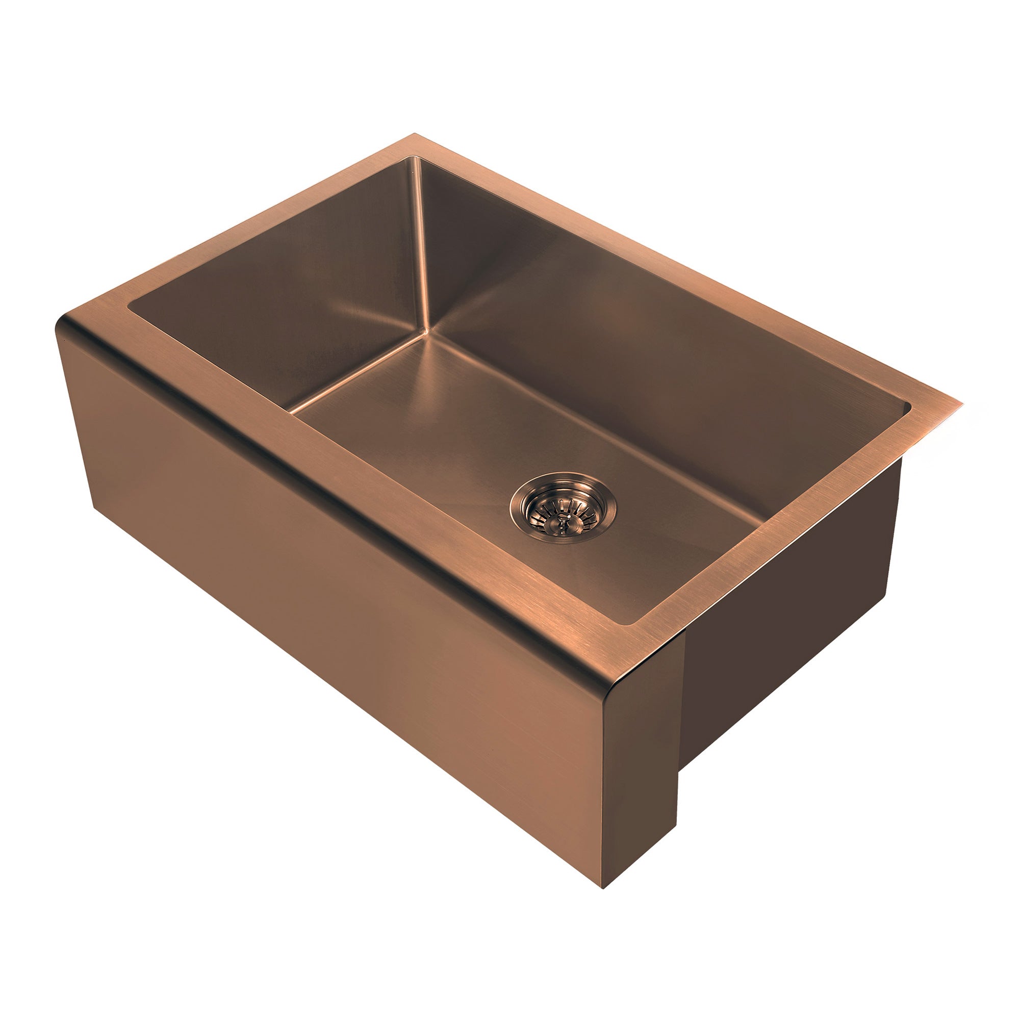 Noah Plus 16 gauge Single Bowl Undermount Sink Set with a seamless customized front Apron