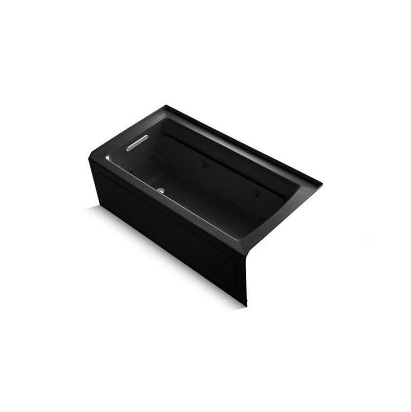 Archer  60" x 32" alcove whirlpool bath, left drain