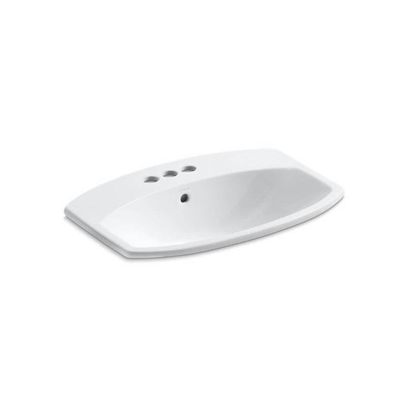 Cimarron  22-3/4" rectangle drop-in bathroom sink