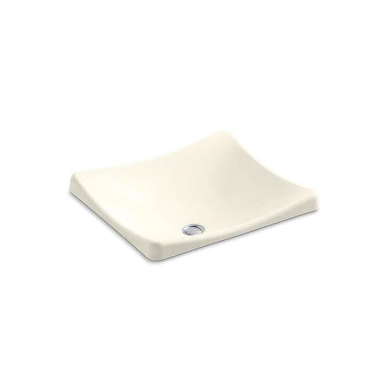 DemiLav  18-1/4" rectangular vessel bathroom sink, no overflow