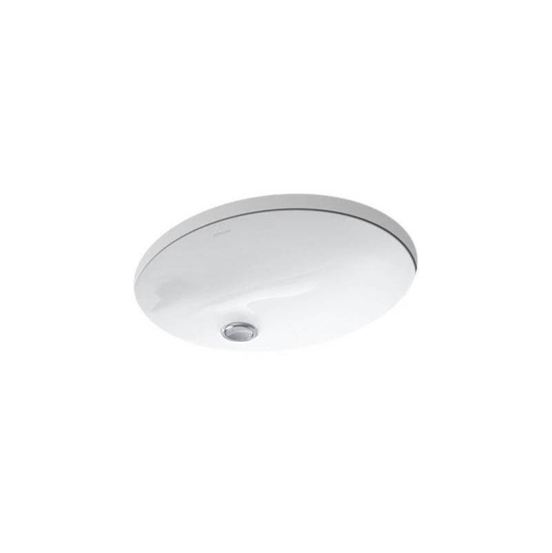 Caxton  17" oval undermount bathroom sink