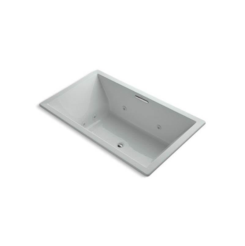 Underscore  72" x 42" drop-in heated whirlpool bath