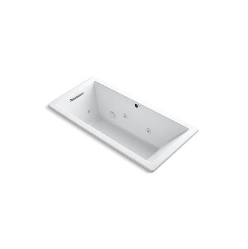 Underscore  66" x 32" drop-in heated whirlpool bath