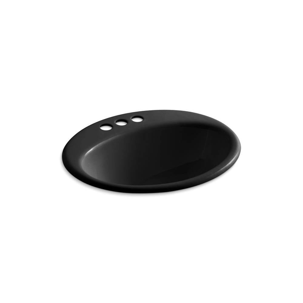 Farmington  19-1/4" oval drop-in bathroom sink