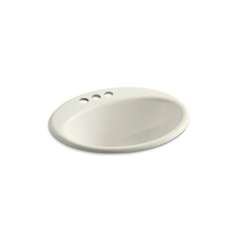 Farmington  19-1/4" oval drop-in bathroom sink