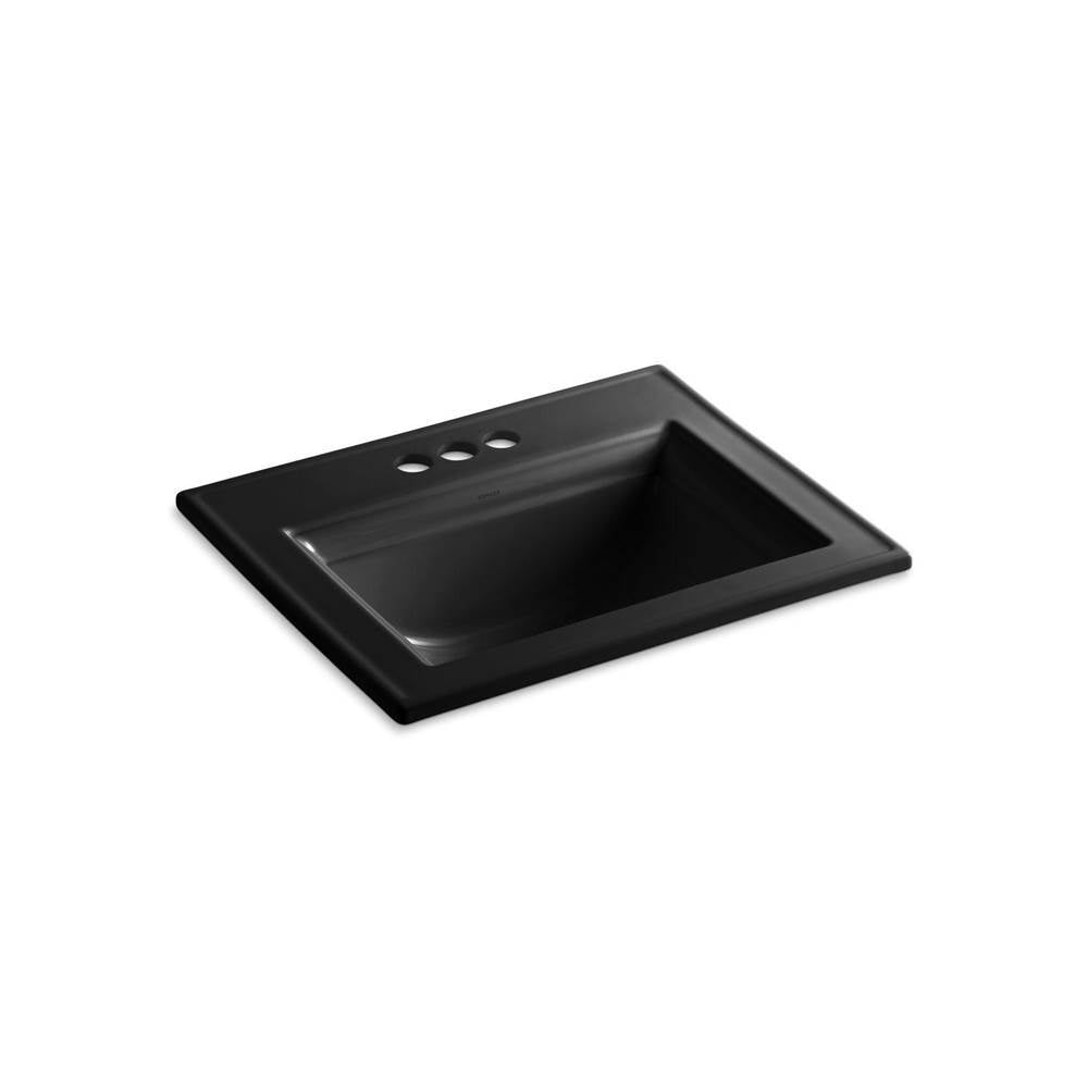 Memoirs  Stately 22-3/4" rectangular drop-in bathroom sink